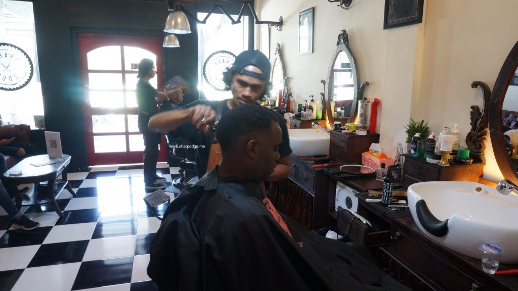 African Hair Haircut in Bali by Best Barber in Bali