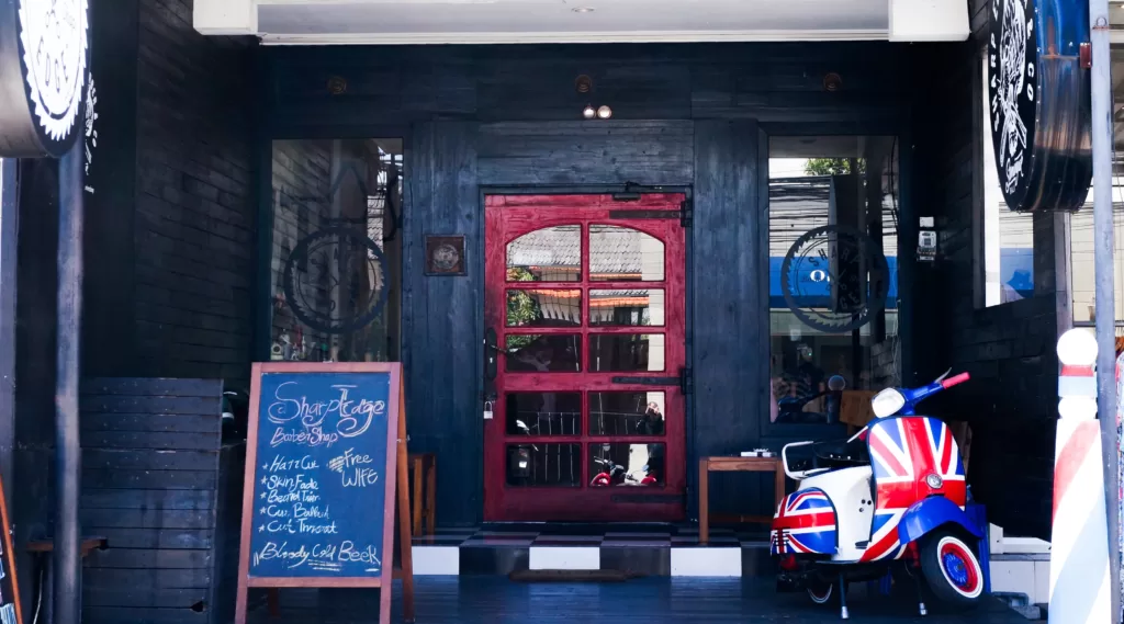 Sharp Edge Barber, the top barbershop in Seminyak, offers quality haircuts and a relaxing vibe.