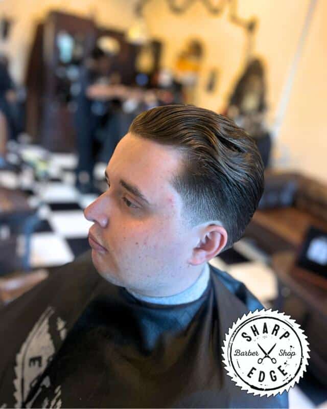 Fresh and stylish Sharp Edge Barber Trending Hairstyles 2025